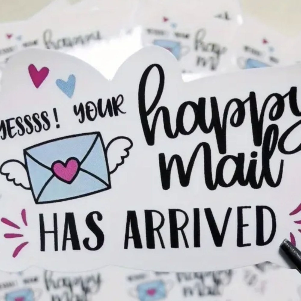 50 Piece Happy Mail Stickers